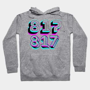 Area Code 817 Tshirt Hoodie